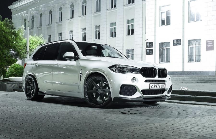 BMW X5 M Alpine White on ADV.1 Wheels (ADV6 M.V2 CS CS) '2017